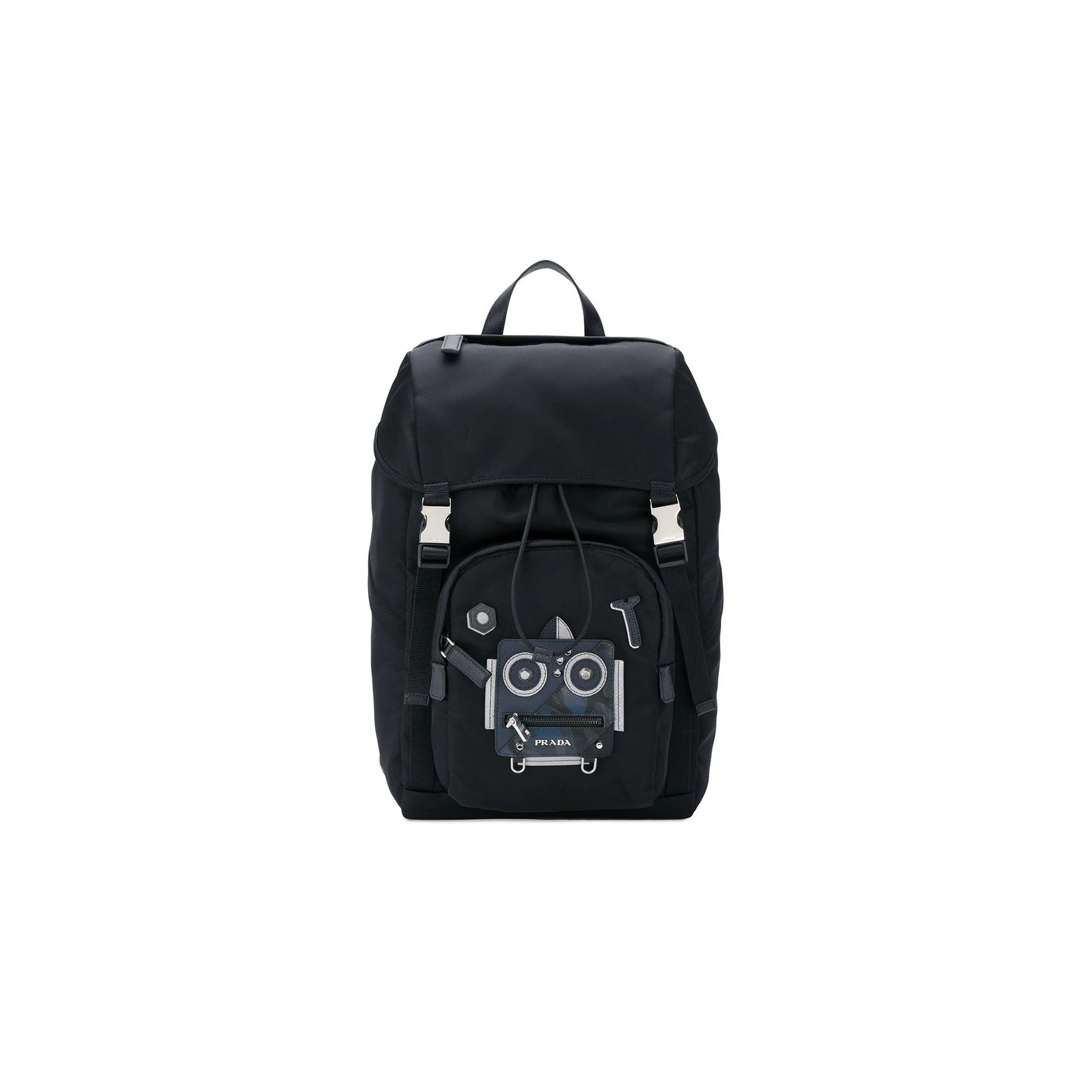 PRADA BACKPACK ROBOT BLACK 2VZ135 (45*27*17cm) 